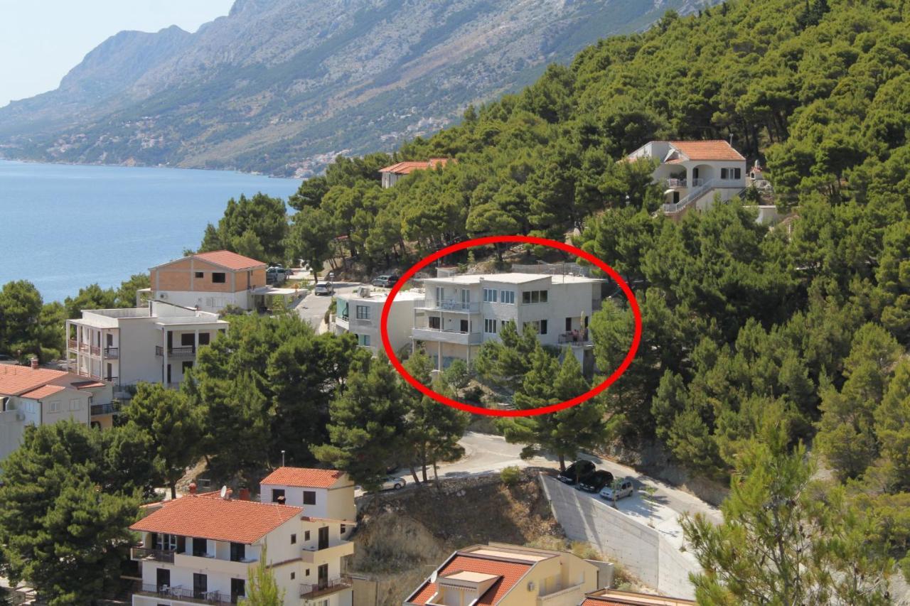 Apartments And Rooms With Parking Space Brela, Makarska - 6895 Exterior photo